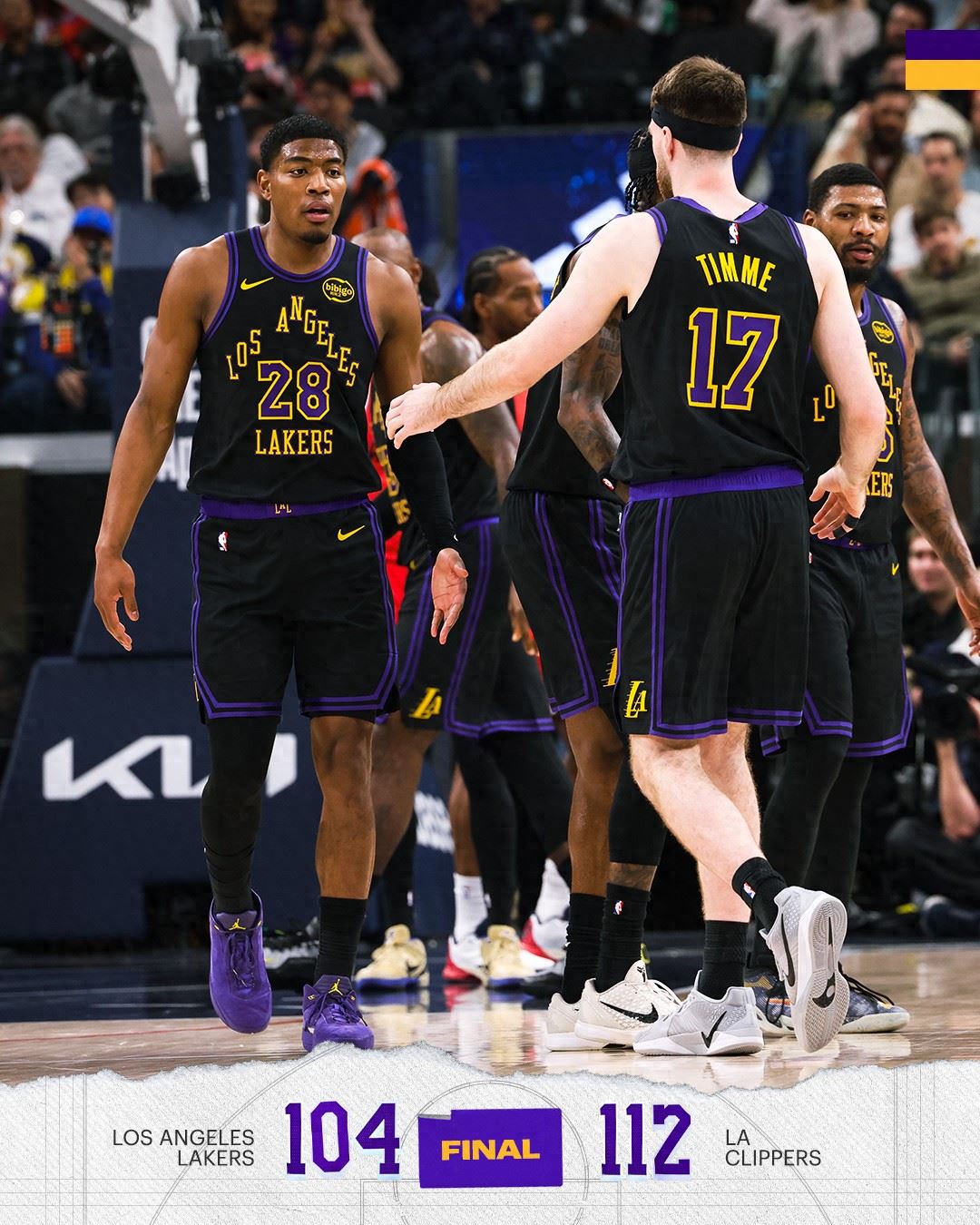  输快船遭双杀！还好詹姆斯给球队吃定心丸，但想争冠需补强中锋了